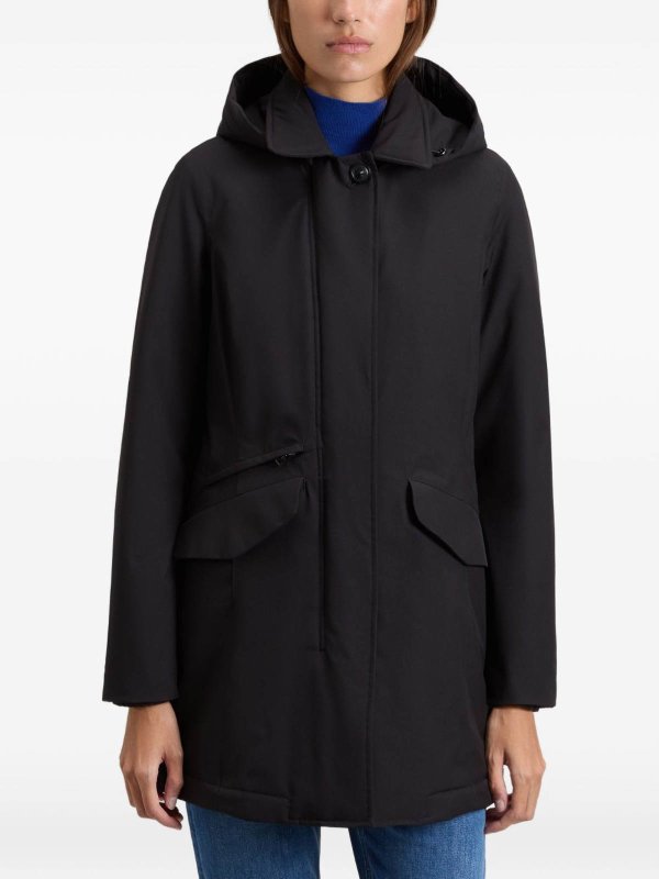 The Best Shops WOOLRICH: ショートコート - ショートコート - 黒