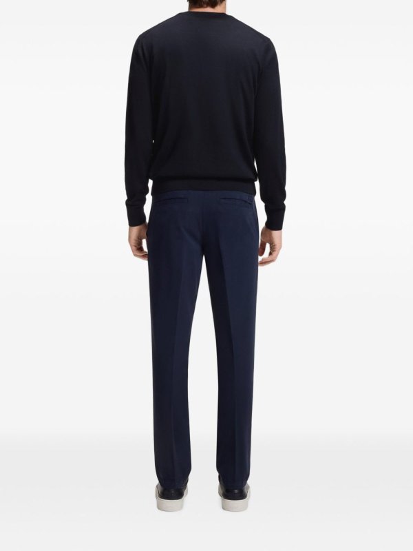 The Best Shops Hugo Boss: クルーネック - クルーネック - ダークブルー