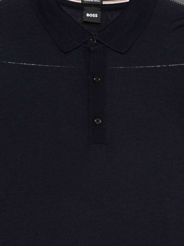 The Best Shops Hugo Boss: クルーネック - クルーネック - ダークブルー