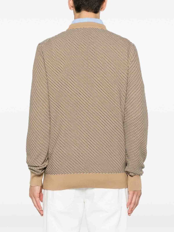 Hugo Boss: クルーネック online - クルーネック - ベージュ