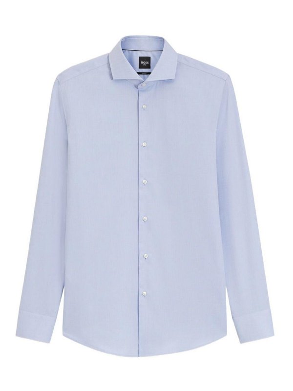 Hugo Boss: シャツ - シャツ - ブルー