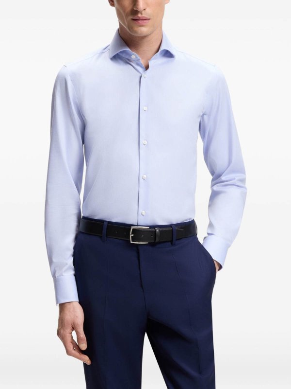 Hugo Boss: シャツ online - シャツ - ブルー