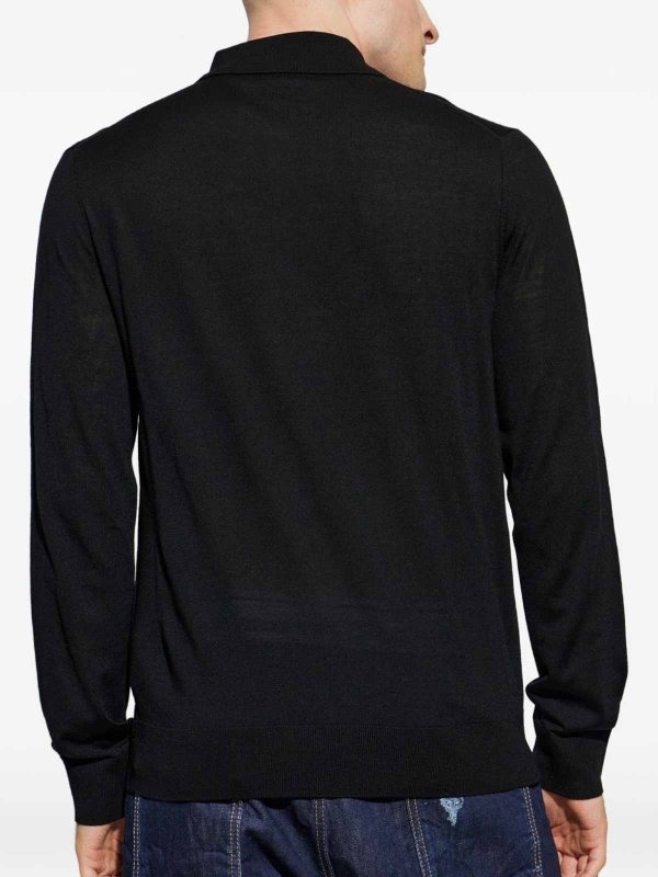 Pull Col Rond - Noir shop online: DSQUARED2