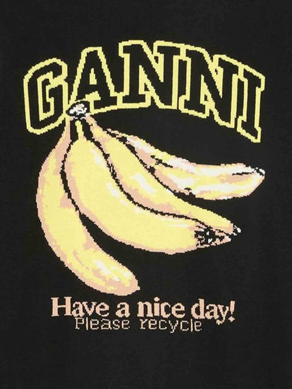 GANNI: スウェット＆セーター online - スウェットシャツ/セーター - 黒
