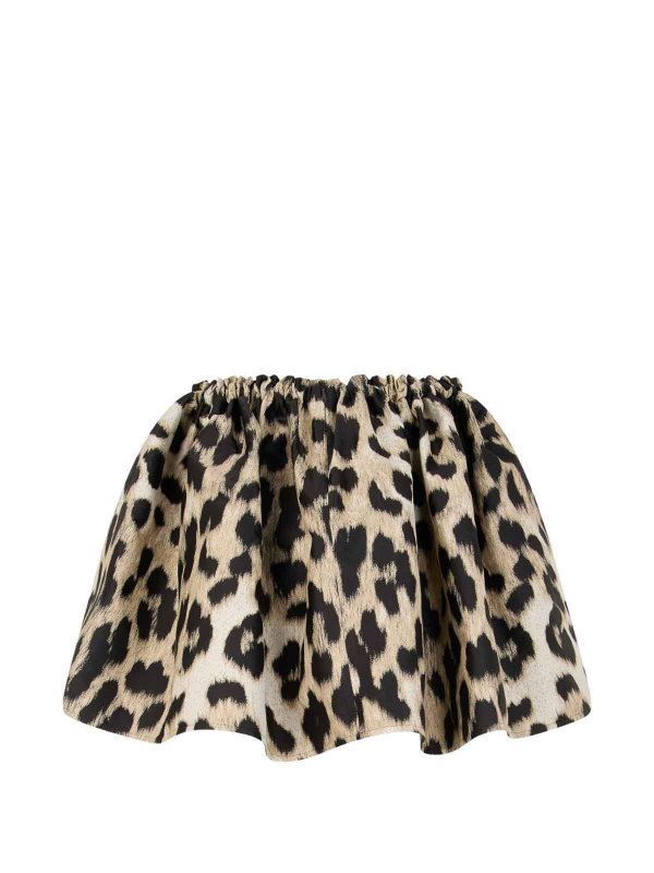 GIVENCHY: ミニスカート online - ミニスカート - ベージュ