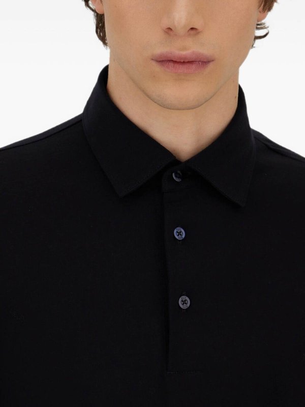 HERNO: Poloshirts online - Poloshirt - Dunkelblau