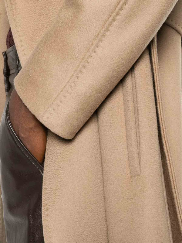 The Best Shops MAX MARA STUDIO: ニーレングスコート - 膝丈コート - キャメル