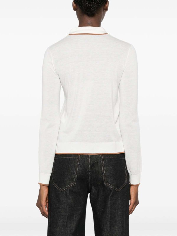 カーディガン - 白 shop online: MAX MARA STUDIO