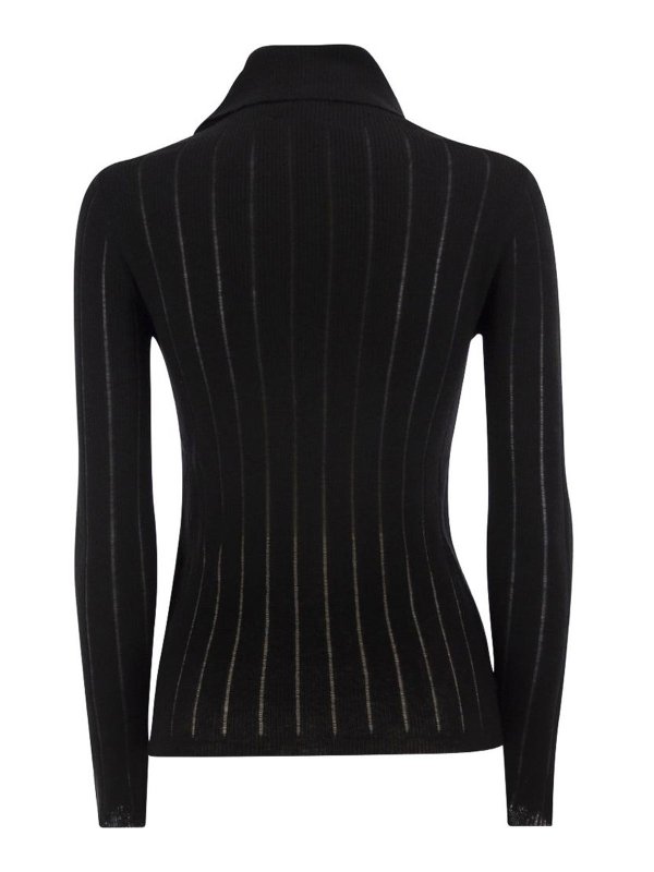 The Best Shops MAX MARA STUDIO: クルーネック - クルーネック - 黒