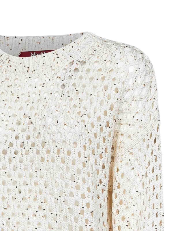 The Best Shops MAX MARA STUDIO: クルーネック - クルーネック - 白