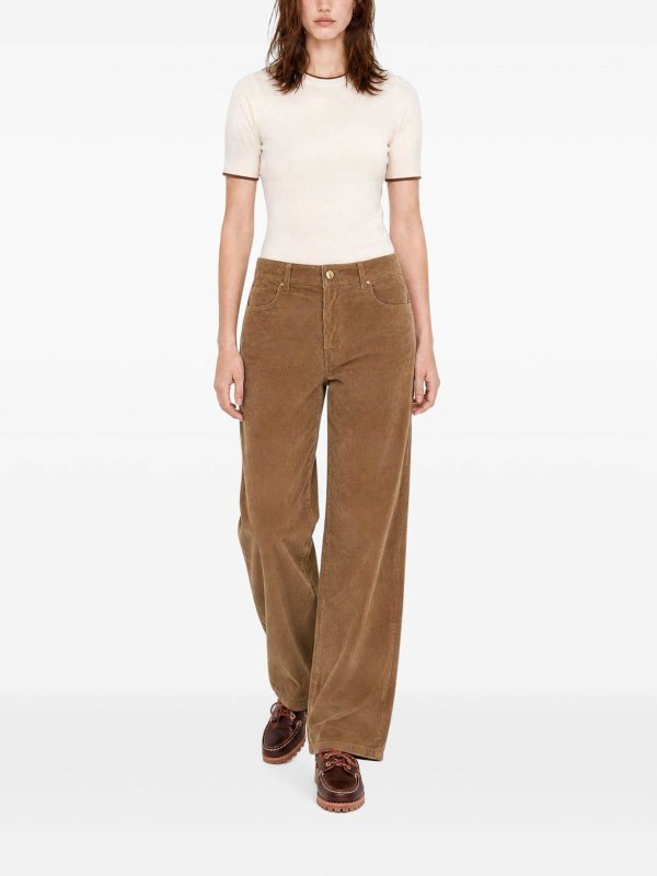 The Best Shops MAX MARA STUDIO: カジュアルトラウザー - カジュアルパンツ - ベージュ