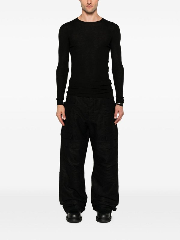 RICK OWENS buy online Rundhalspullover - Schwarz