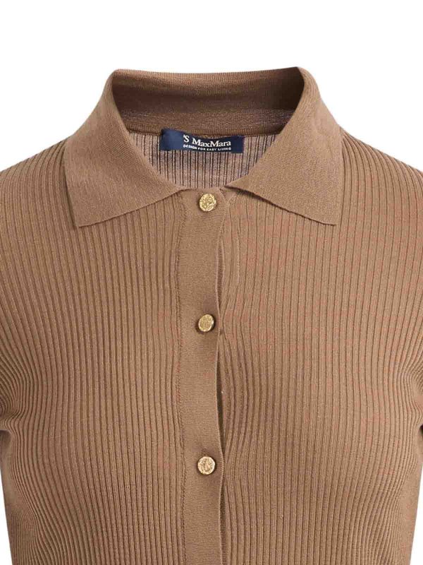 S MAX MARA: カーディガン online - カーディガン - キャメル