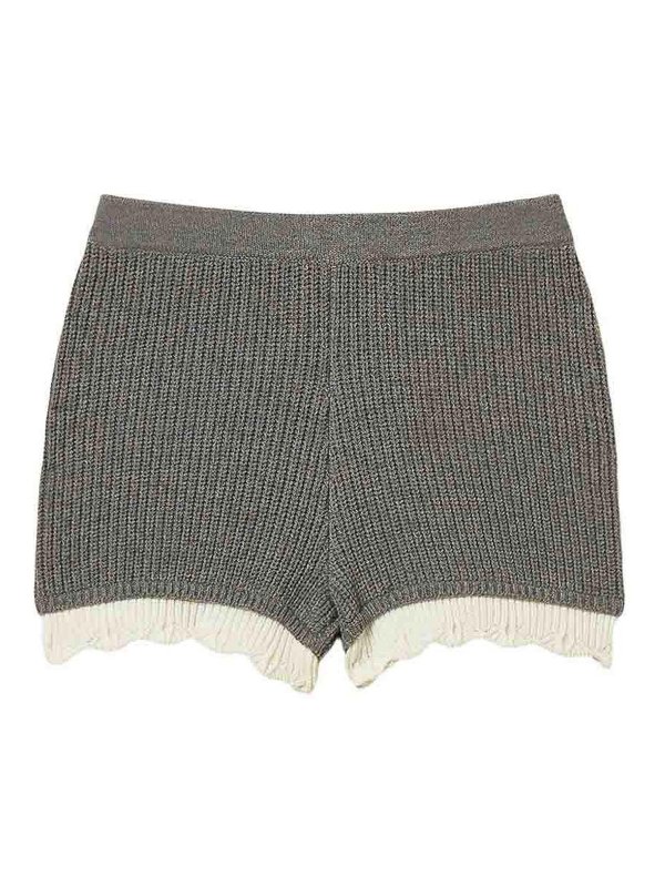 TWINSET: Shorts - Shorts - Gris