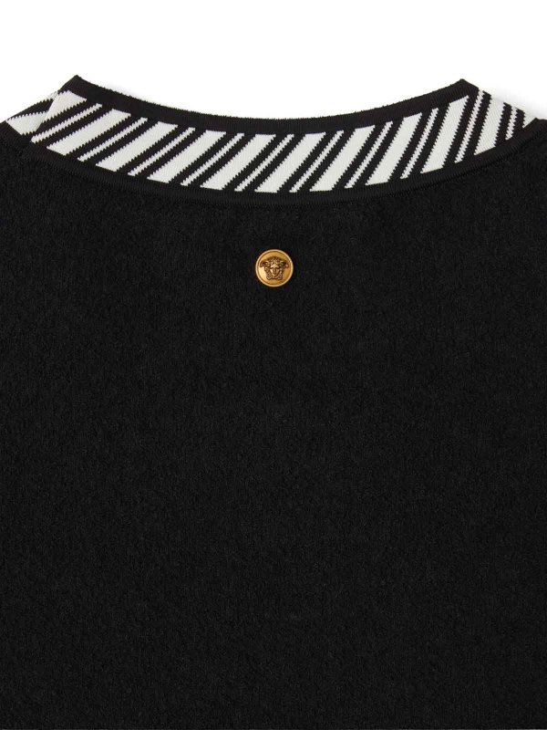 The Best Shops VERSACE: Pull col rond - Pull Col Rond - Noir