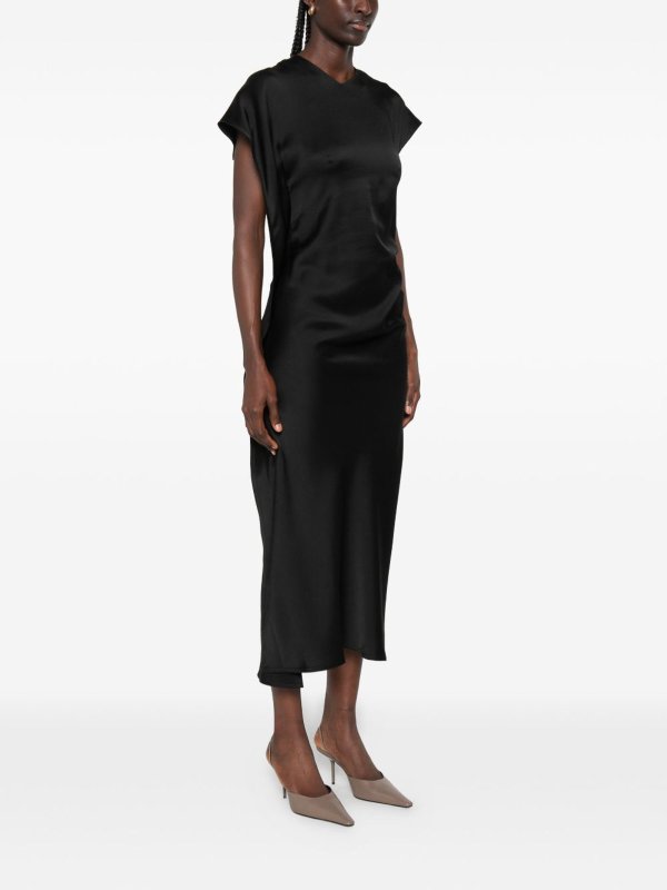 The Best Shops VICTORIA BECKHAM: ニーレングスドレス - 膝丈ドレス - 黒