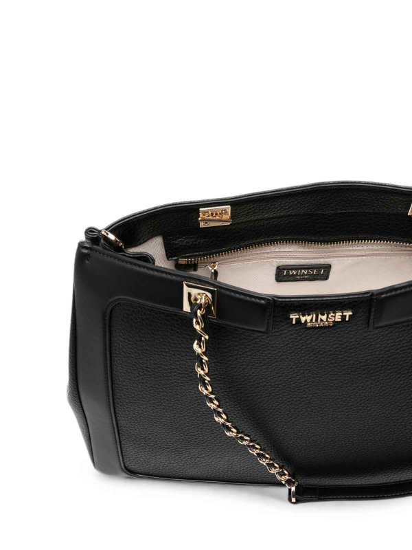 The Best Shops TWINSET: Handtaschen - Shopper - Schwarz