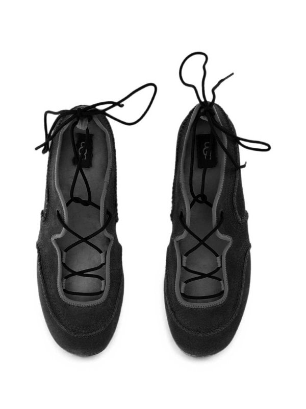 UGG: レースアップシューズ online - 編み上げ靴 - 黒