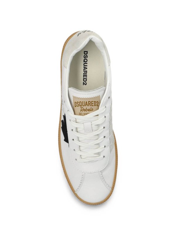 スニーカー - 白 shop online: DSQUARED2