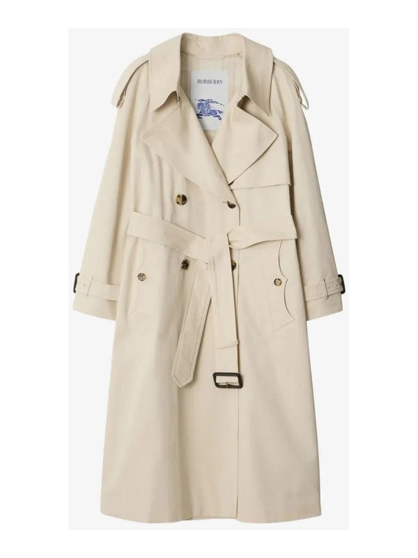 BURBERRY: Trenchcoats - Trenchcoat - Weiß