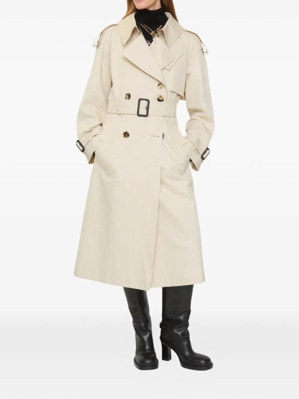 BURBERRY: Trenchcoats online - Trenchcoat - Weiß