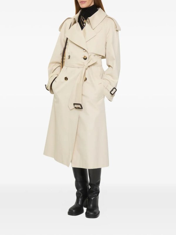 The Best Shops BURBERRY: Trenchcoats - Trenchcoat - Weiß