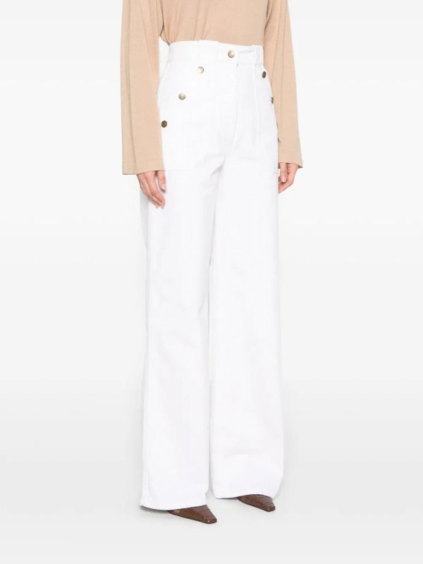 The Best Shops Max Mara: カジュアルトラウザー - カジュアルパンツ - 白