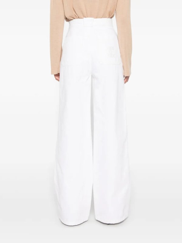 カジュアルパンツ - 白 shop online: Max Mara