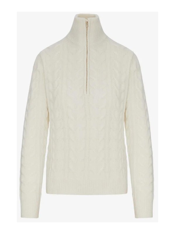 Max Mara: クルーネック - クルーネック - 白