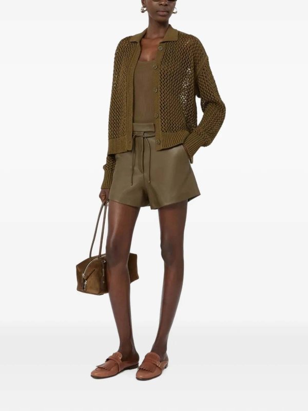 Max Mara: トラウザーショーツ online - ショートパンツ - ライトブラウン