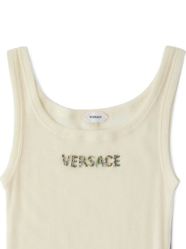 The Best Shops VERSACE: Tops & Débardeurs - Top - Beige