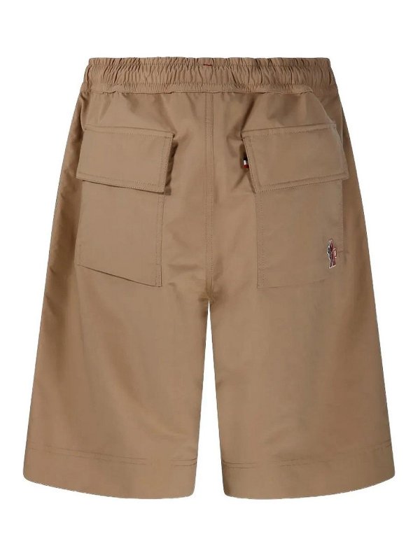 MONCLER: トラウザーショーツ online - ショートパンツ - ベージュ