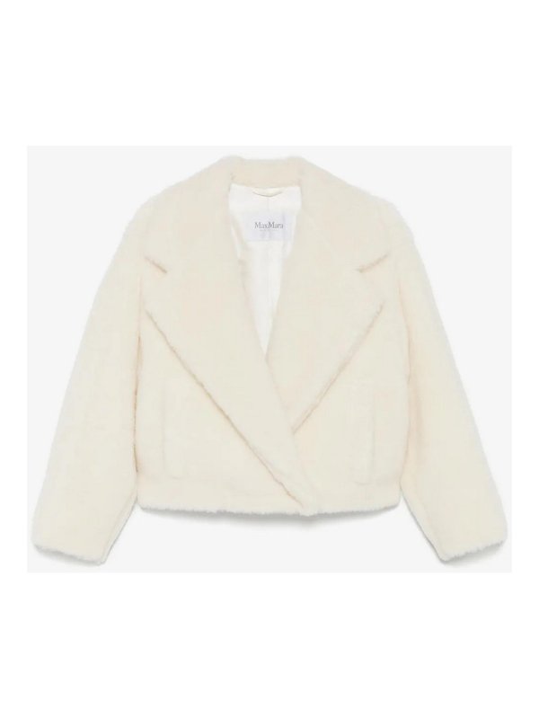 Max Mara: ショートコート - ショートコート - 白