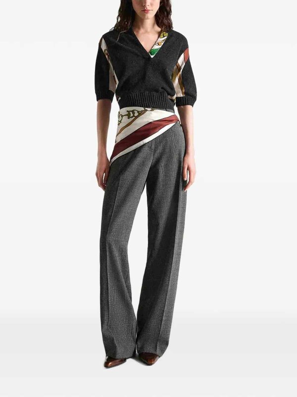 DOROTHEE SCHUMACHER: v necks online - Foulard Statement pullover