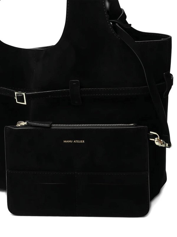 The Best Shops MANU ATELIER: トートバッグ - 黒