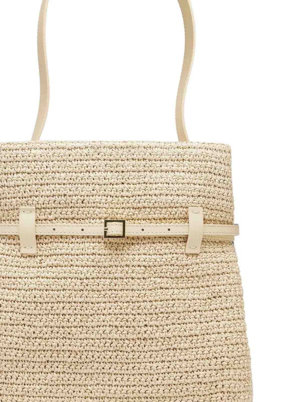 MANU ATELIER: Handtaschen online - Shopper - Beige