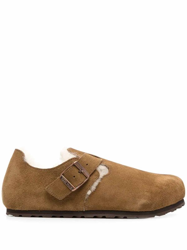 BIRKENSTOCK: フラットシューズ online - フラットシューズ - ブラウン