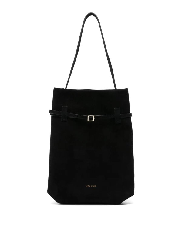 MANU ATELIER: トートバッグ - トートバッグ - 黒