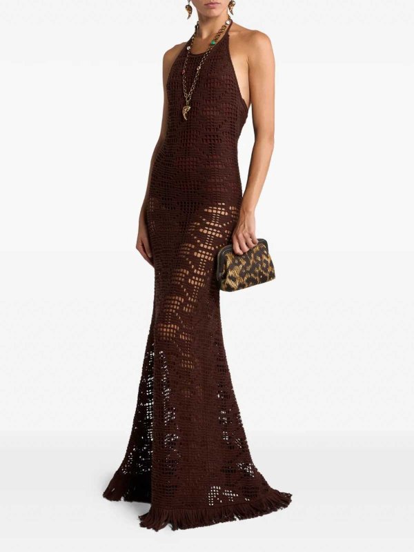 ETRO: カクテルドレス online - カクテルドレス - ブラウン