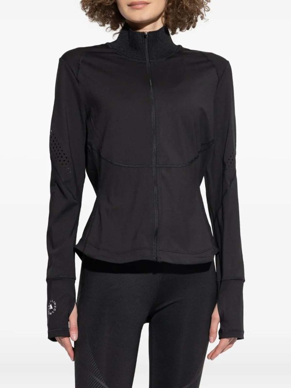 The Best Shops ADIDAS BY STELLA MCCARTNEY: カジュアルジャケット - カジュアルジャケット - 黒