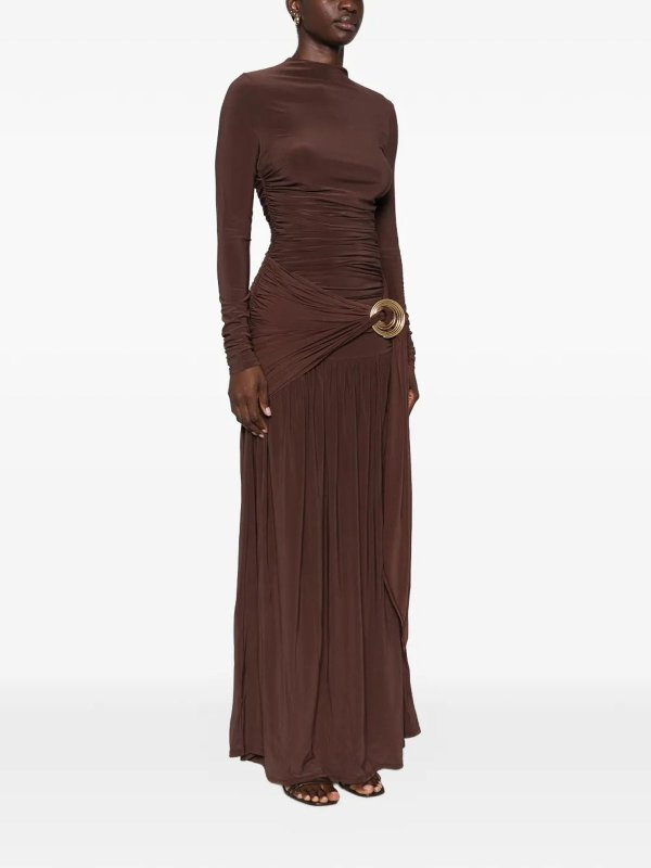 The Best Shops AJE: Maxikleider - Maxikleid - Braun