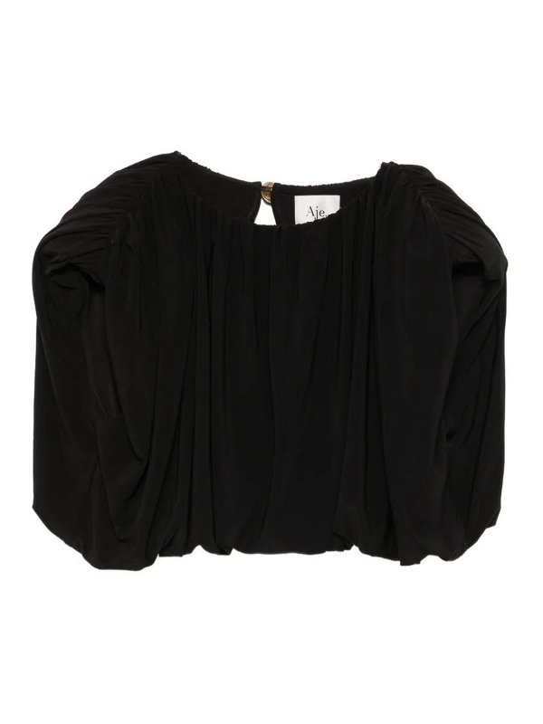AJE: Tops y camisetas sin mangas - Top - Negro