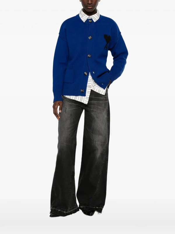 AMI PARIS: Cardigans online - Cardigan - Hellblau