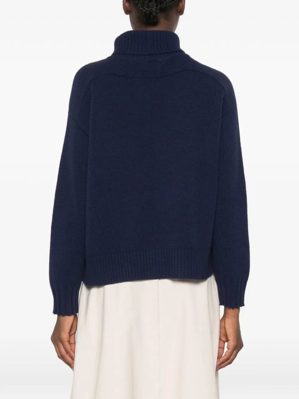 Rollkragenpullover - Blau shop online: BE YOU