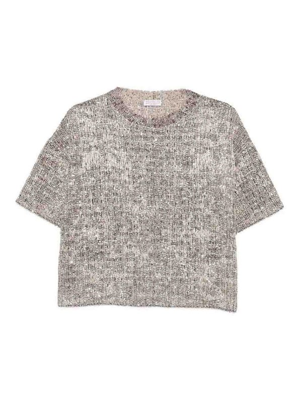 BRUNELLO CUCINELLI: トップス＆タンクトップ - トップ/タンクトップ - 白