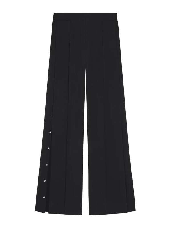 Courreges: pantaloni casual - Pantaloni Snap Twill