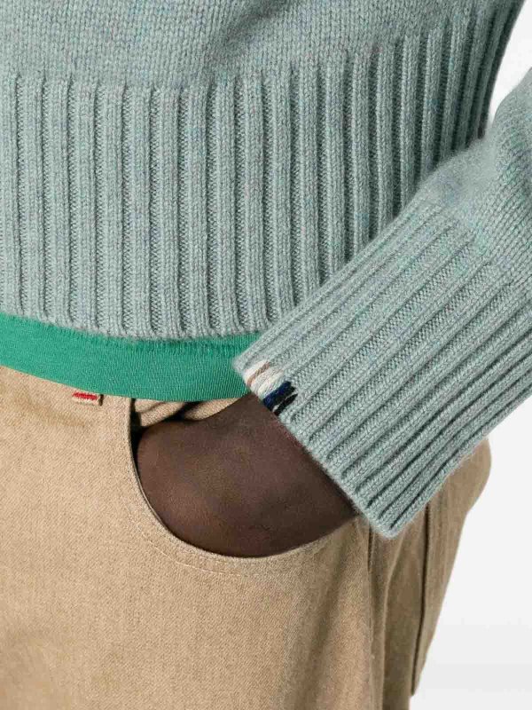 The Best Shops EXTREME CASHMERE: クルーネック - クルーネック - 緑