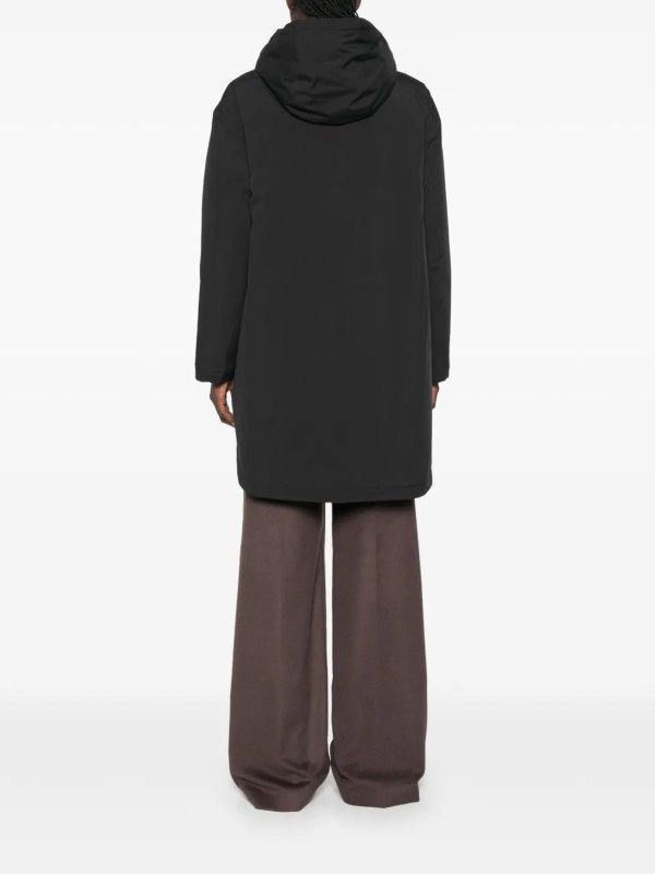 ダウンジャケット - 黒 shop online: HERNO