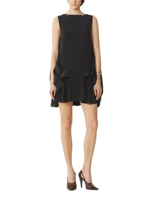 LANVIN: Top e canotte online - Top Balloon in seta