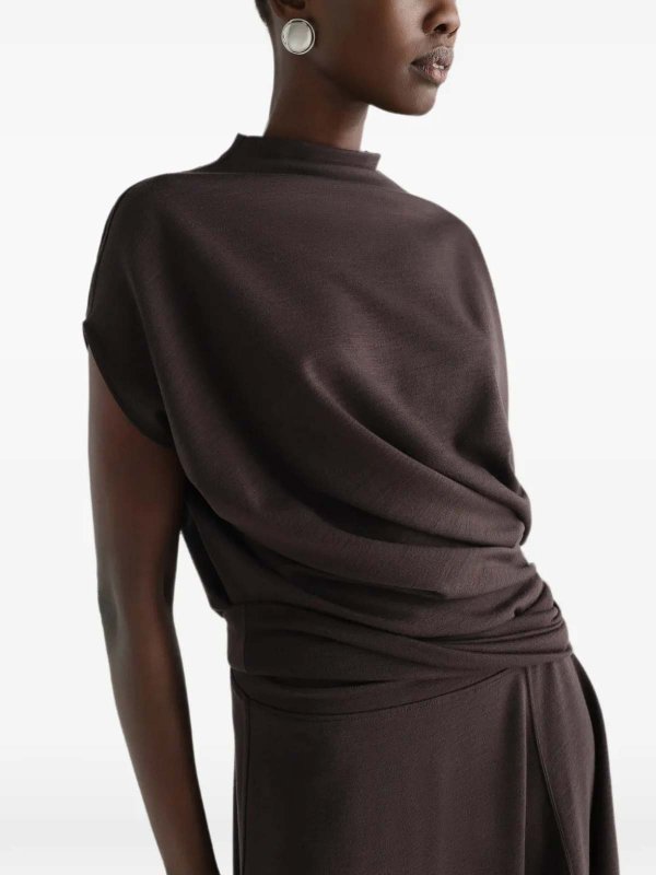 The Best Shops LEMAIRE: カクテルドレス - カクテルドレス - ブラウン